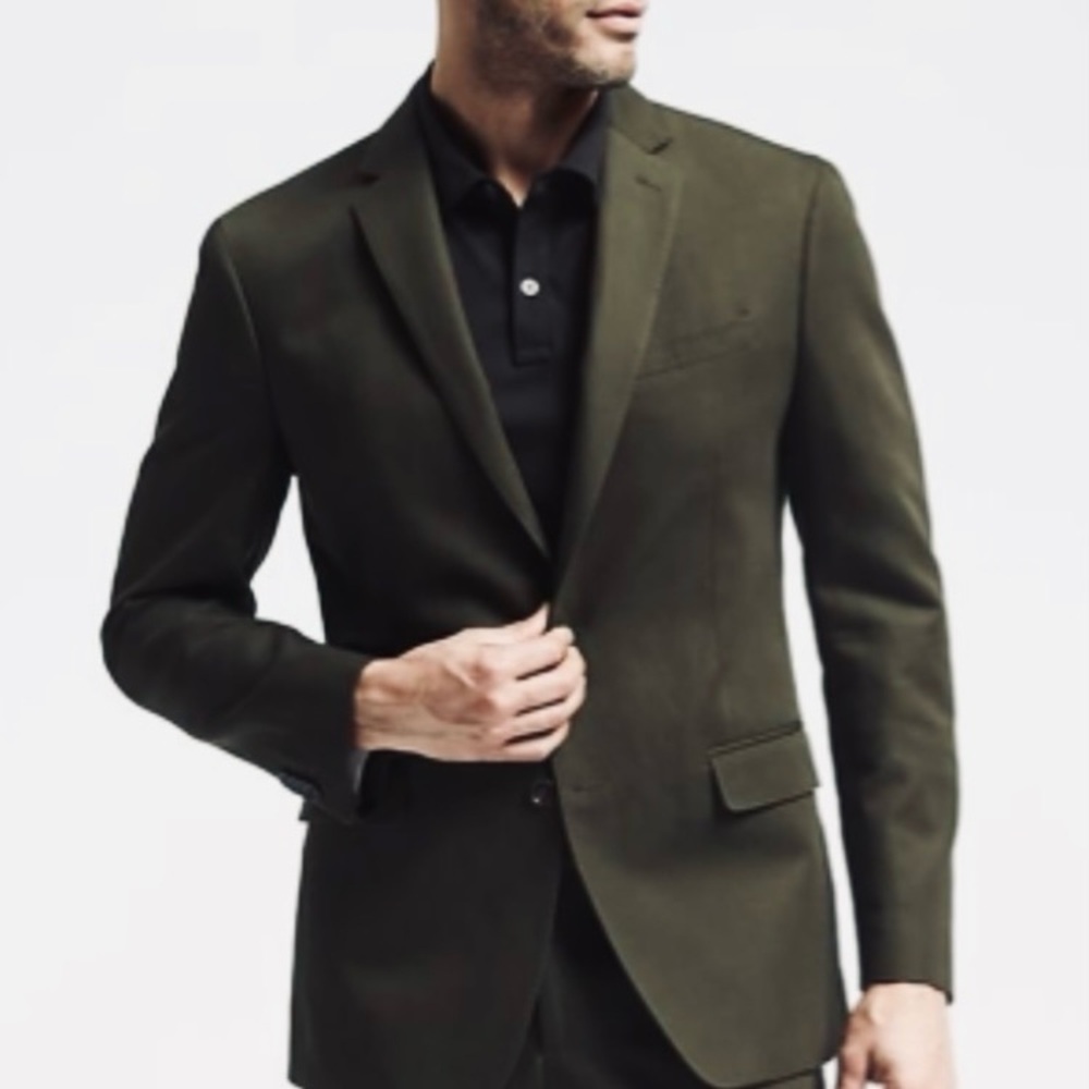 Banana Republic • NWOT Men’s Brushed Cotton Blazer 40R